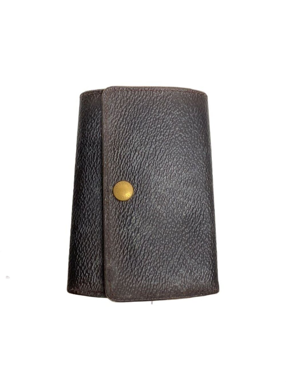 LOUIS VUITTON Multicles Monogram Leather Brown Accessories